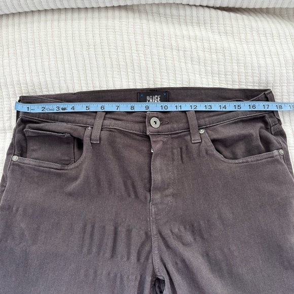 PAIGE Denim Transcend Federal Slim Straight Jean Twilight Truffle Size 34 x 32 - Picture 13 of 14